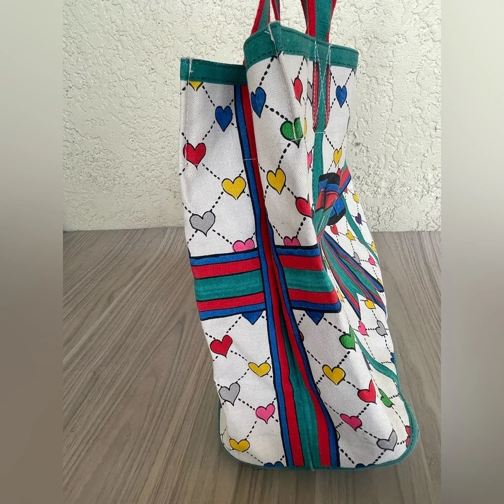 Brighton Multicolor Heart Tote